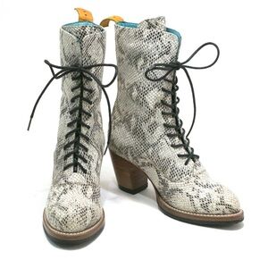 Pskaufman no.2018 Crosswalk Tall Lace-up Boot Manaus Size 10